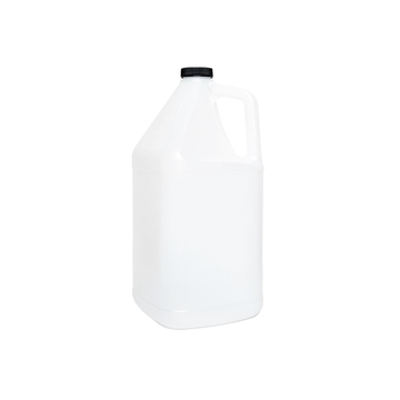 4L NATURAL SQUARE HDPE BOTTLE 38/400