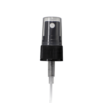 20/410 RIBBED FINE MIST SPRAYER BLACK