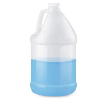 4L NATURAL ROUND HDPE BOTTLE 38/400