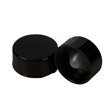 28/400 PLASTIC PHENOLIC CAP BLACK