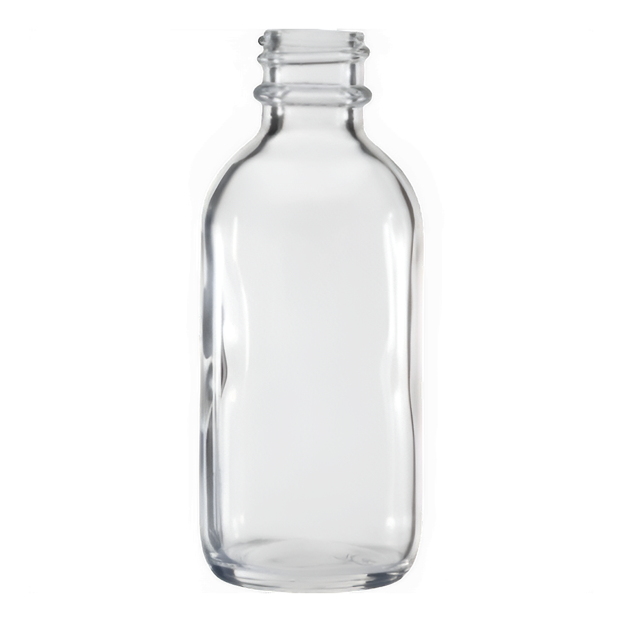 60ML CLEAR GLASS BOSTON ROUND 20/400