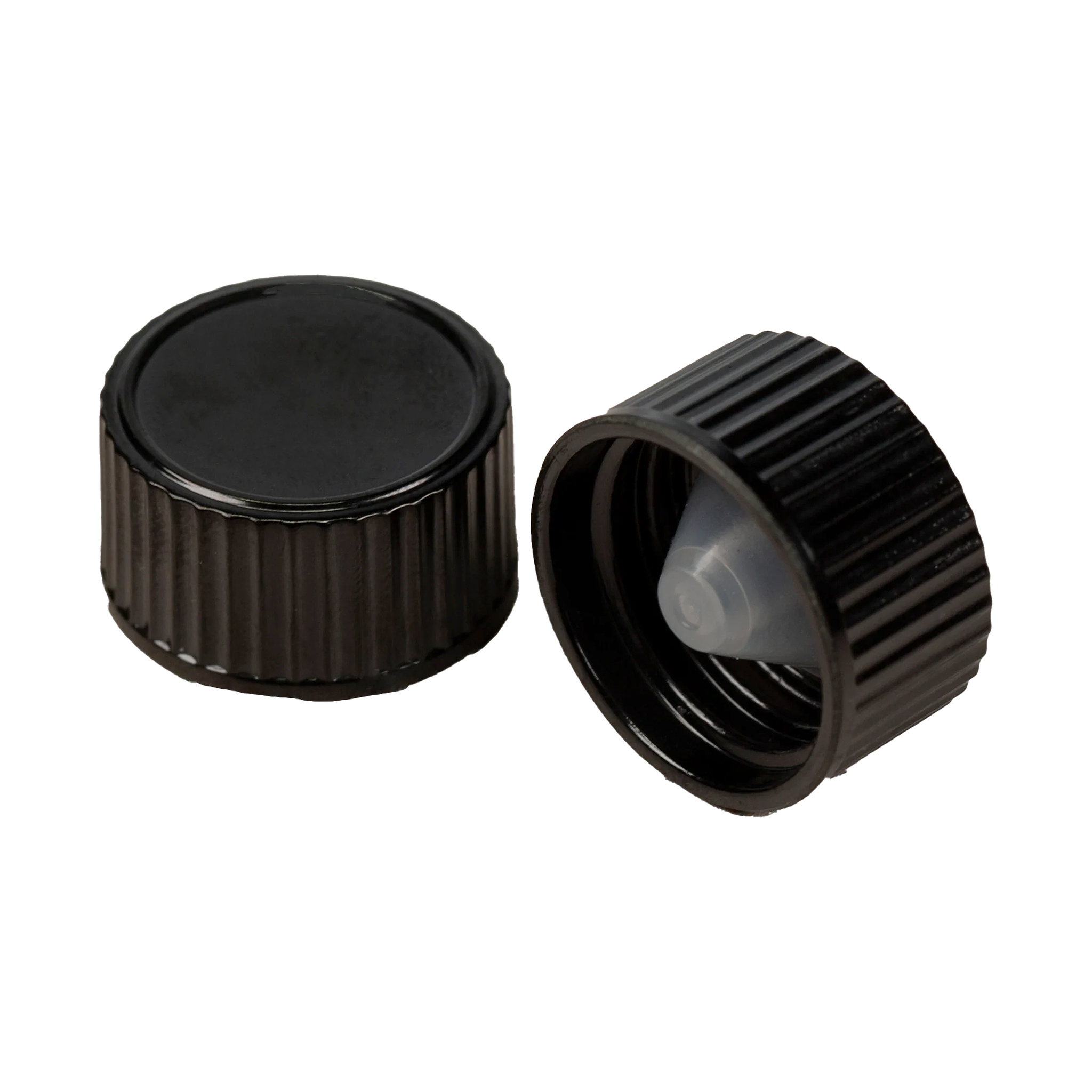 20/400 PLASTIC PHENOLIC CAP BLACK