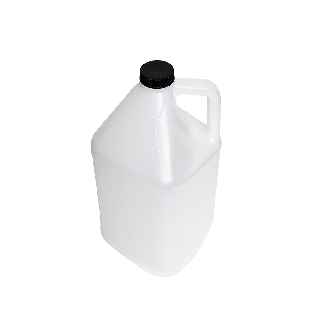 4L NATURAL SQUARE HDPE BOTTLE 38/400